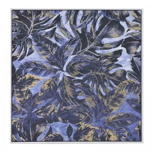Πίνακας με μπλε φυλλα
